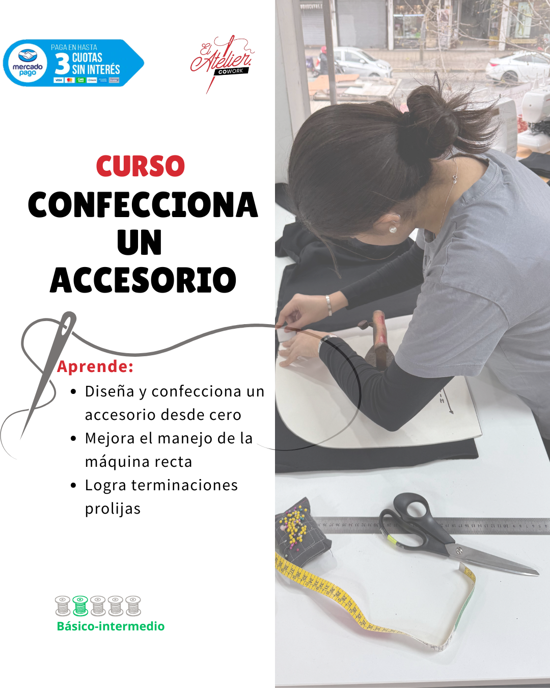 Confecciona un accesorio
