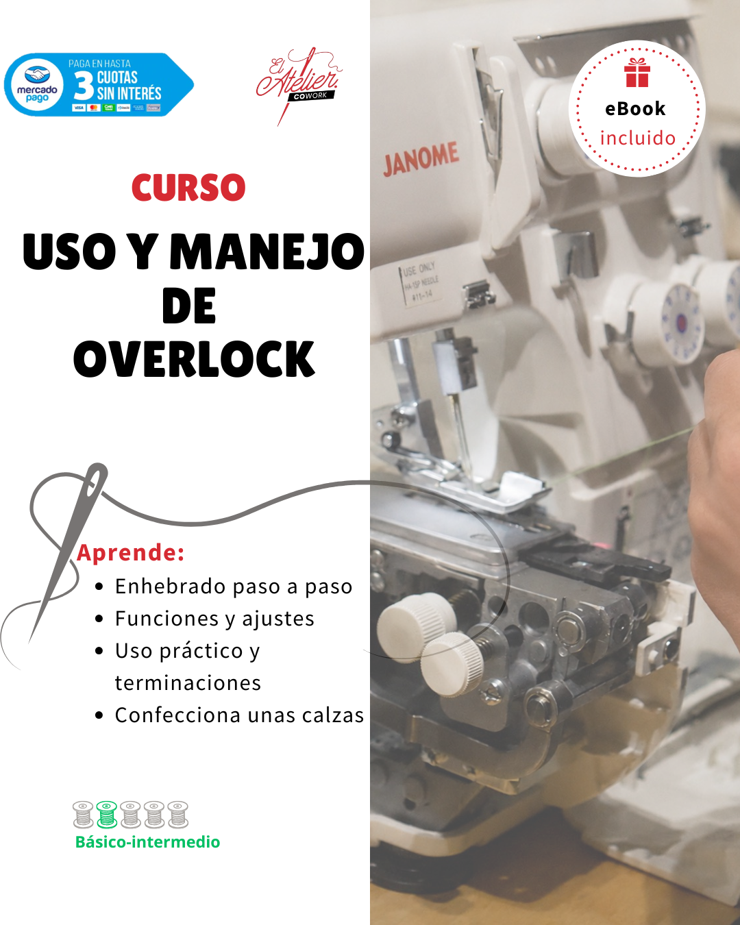 Uso y Manejo de Overlock